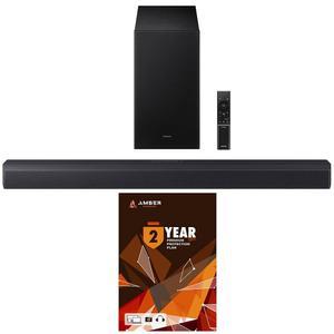 삼성호환 HWB550F B 시리즈 사운드바 2.1 Ch 및 서브우퍼 2년간의 앰버 보호 계획 포함 2025