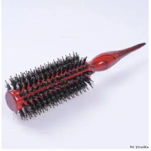 [셀러에이드]순면 롤 브러시 헤어빗 드라이 헤어 정리용 빗