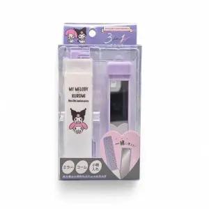 [골드스마일]캐릭터 콤팩트 거울 빗 케이스 슬라이드형 다용도 브러시 수납함