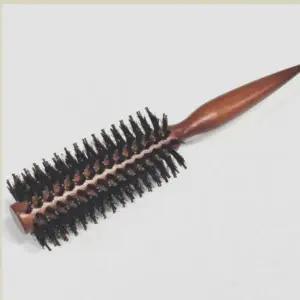 [골드스마일]헤어 스타일링용 돈모 원형 롤 드라이용 헤어빗