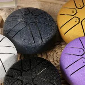 마켓다인 텅드럼 힐링템 미니드럼 스틸텅 텅스탠드 타악기 이색 힐링 용품 미니텅 연습패드 용패드