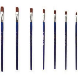 화홍겸용붓 802F 7본-2-14호세트 브러쉬 수채 키트 재료 학생 미술수업 수채용 러시