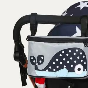 유모차 걸이형 가방 수납 외출용 휴대용 다용도 정리 자전거 지퍼형 고정형 소품도 캐릭터 보관 아동 어린