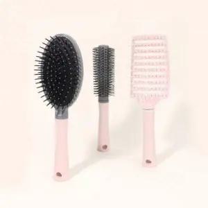 [셀러에이드]헤어 스타일링 빗 갈비빗 쿠션 롤 브러시 머리 빗