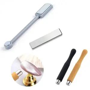 [셀러에이드]젤네일 자석봉 마그네틱 스틱 네일아트 도구 원형 듀얼 기능