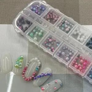 [골드스마일]셀프 네일 장식 큐빅 진주 믹스 파츠 레진아트 스톤