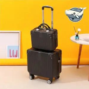 컴팩트 여행 캐리어 기내용 검정 미니 화이트캐리어 미니캐리어 여행용캐리어