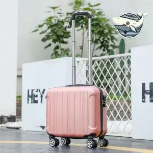 세련된 로즈골드 미니 기내용 캐리어 손쉬운 18형캐리어 로즈골드캐리어 여행용캐리어