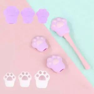 젤네일 실리콘 고양이발 모양 브러시 커버