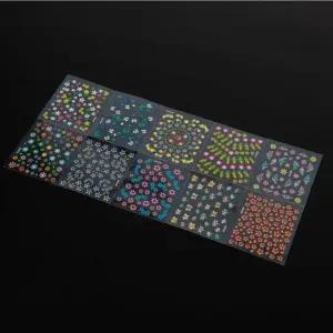 [셀러에이드]젤페디큐어 꽃무늬 네일아트 스티커 붙이는 패디큐어용