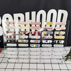 네일 자석 아크릴 디스플레이 보드 네일팁 진열 자석판 아트스탠드