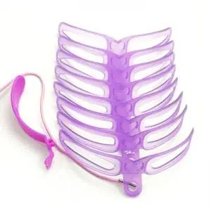 일자 세트 아이브로우 눈썹 가이드 아치형 8종 눈썹모