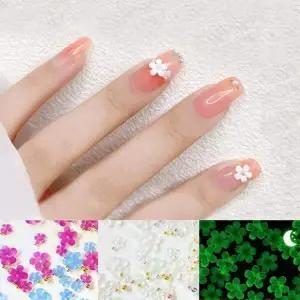 야광 네일플라워 스톤 젤네일 아트 반응형 카멜레온 디자인