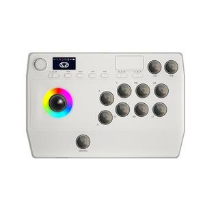 PC 안드로이드 iOS 스위치 1/2 PS3 PS4 아케이드 스틱용 사이토케 무선 격투 스틱 조이스틱 블루투스 2.4G 수신기 유선 연결 지원 3.5mm 오디오 잭 포함