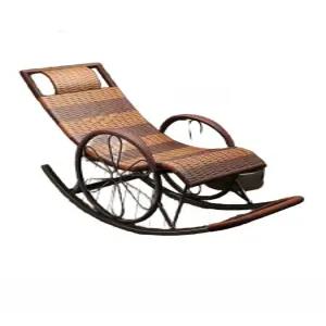 라탄흔들의자 라운지체어 원목소파 발코니 베란다 가정용 성인용 1인용 싱글