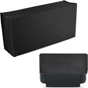 먼지 커버 콘솔 긁힘 방지 슬리브 보호 두꺼운 원단 정밀 컷 보호기 쉬운 접근 케이블 포트 블랙