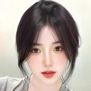 [셀러에이드]원터치 똑딱이 앞머리 여신 헤어 피스 라인 부분 가발