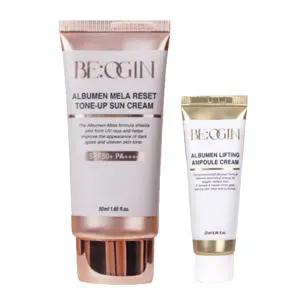 비오진 전인화 톤업 선크림 생얼 쌩얼50ml+크림25ml