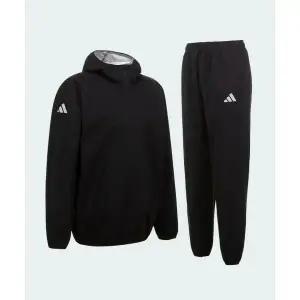 ADIDAS COMBAT SPORTS 아디다스 후디 사우나 수트 땀복 세트 - 블랙 (실버 코팅) 71C286 27C863