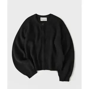 후브스 히든 버튼 크롭 가디건블랙 1725875