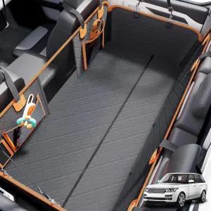 뒷좌석용 개 같은 군용 등급 카시트 커버 자동차용 하드 바텀 해먹 대형견 2~4마리를 위한 펫 침대