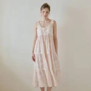 [lunaluz](신세계 사우스시티)여성 엘리제 레이온코튼 브라캡내장 민소매 원피스 잠옷(2C)