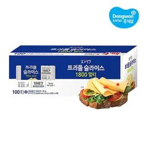[동원] 소와나무 트리플 슬라이스치즈 1.8kg x 1개