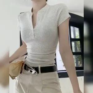 셔링 티셔츠 여성 크롭 스판 반팔티 골지 여름상의 캡소매