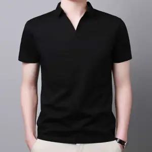 오픈 카라 무지 쿨 티셔츠 남자여름반팔티 남자반팔티 남성카라티