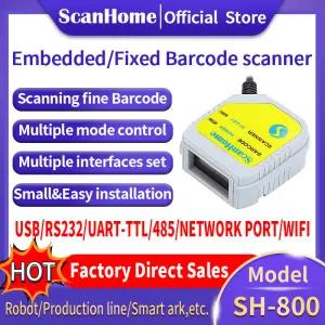 ScanHome 고정 마운트 바코드 스캐너 내장 리더 엔진 USB RS232 1D 2D QR PDF417 DPM 핸즈프리 스캐닝
