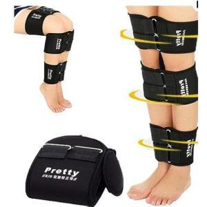 스키어티 다리 밴드 붕대 교정 IN 조절 벨트 가능한 무릎 모양 자세 타입