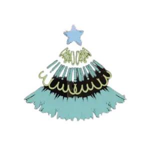 크리스마스 트리 스티커 유리창 벽 눈꽃 대형 산타 성탄절