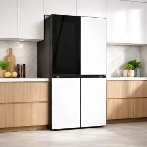 삼성전자 비스포크 AI 하이브리드 RM80F91H1X 냉장고 874L 화이트
