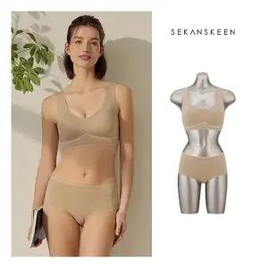 세컨스킨 퓨징 투톤 브라팬티 1세트