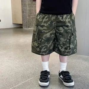 [베이비맥스] 밀리터리 카고 반바지 팬츠 R17064 [P003795928]