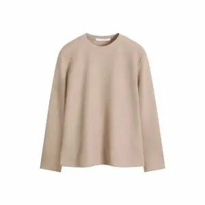 [하프클럽/해리슨]골지 니트 라운드 긴팔티 MJBC1671