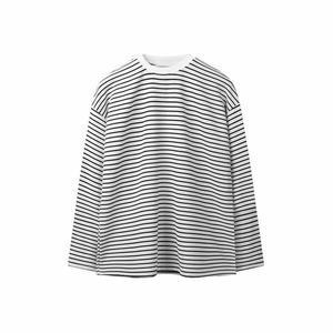 [하프클럽/해리슨]링클프리 스트라이프 긴팔티 MJBC1508