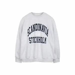 [하프클럽/해리슨]코튼 스톡홀름 맨투맨 MJBC1639