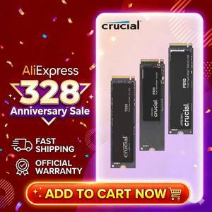 크루셜 P3 Plus 1TB PCIe Gen4 NVMe M.2 SSD 내장 하드 드라이브OEM 2280 T500