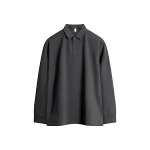 [하프클럽/해리슨]옆트임 단추 긴팔 카라티 RMNC1148