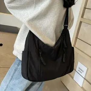 데일리 캐주얼 나일론 포켓 숄더 크로스백 가방