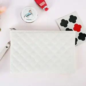 미니백 퀼팅 클러치백 손가방 가방 여성 아이보리