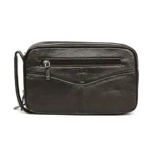 가죽 클러치백 미니백 손가방 지갑 가방 브라운