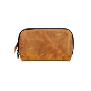 클러치백 빈티지 가죽 남자 클러치 파우치 가방 브라운