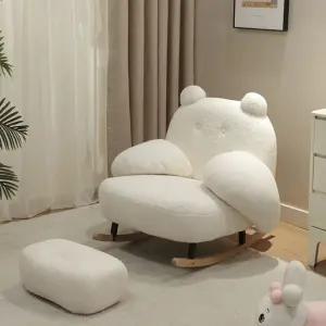 곰돌이 1인소파 윙체어 빅베어 패브릭 안락 귀여운 원룸 리클라이너 암체어 소형