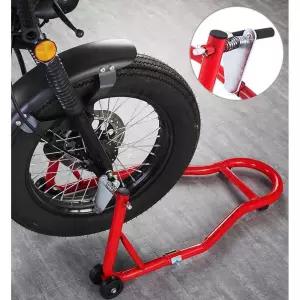 오토바이 일체형 주차대 하중 지지 전면 후면 리프팅 프레임 스탠드랙