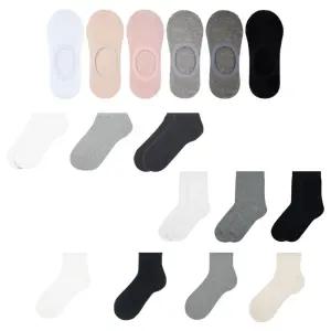 국산 남자 여성 페이크삭스 225~310mm 덧신 스니커즈 무지 발목 중목양말 모음전 4종