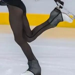 피겨 스타킹 하의 스핀점프 블랙 복장 의상 레깅스 팬츠