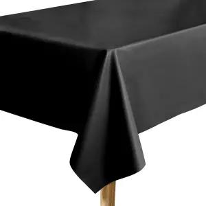 조비코 직사각형 테이블용 식탁보 부드러운 가죽 방수 닦을 수 있는 식탁 커버 파티 피크닉 및 캠핑 야외