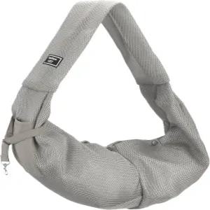 소형견 및 고양이용 개 슬링 캐리어 최대 16.5파운드 포켓 펫 크로스 바디 숄더백 포함 통기성 메시